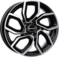 Mak Apollo black mirror Alufelge 6x15 Zoll ET37 LK 5x98 ML58.1