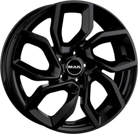 Mak Apollo gloss black 6x15 ET37 - LK5/98 ML58.1