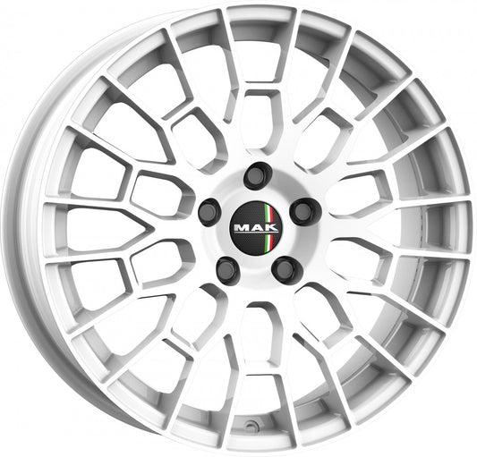 Mak APX gloss white 7.5x18 ET45 - LK5/108 ML72