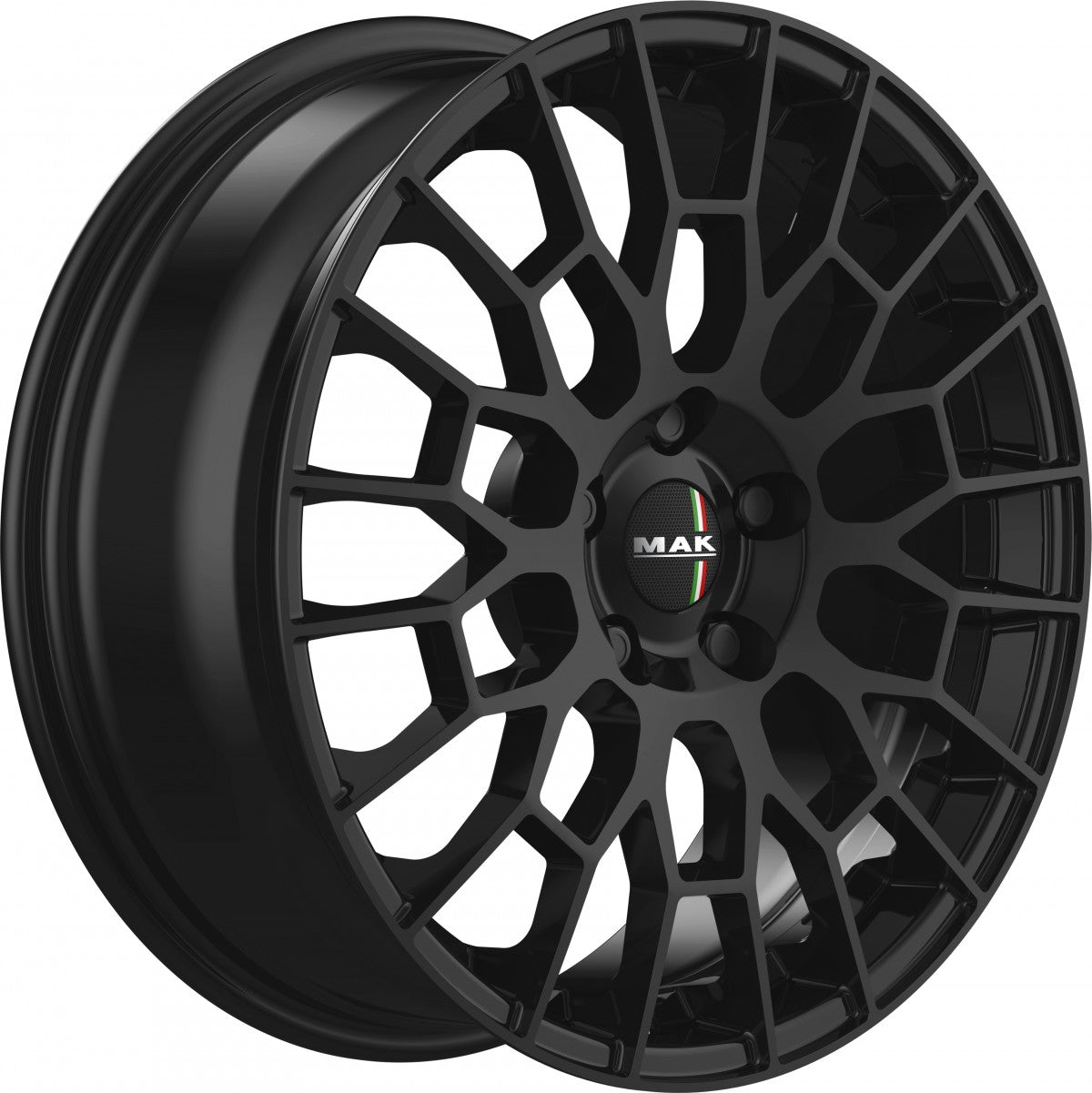 Mak APX gloss black 7.5x18 ET45 - LK5/112 ML76
