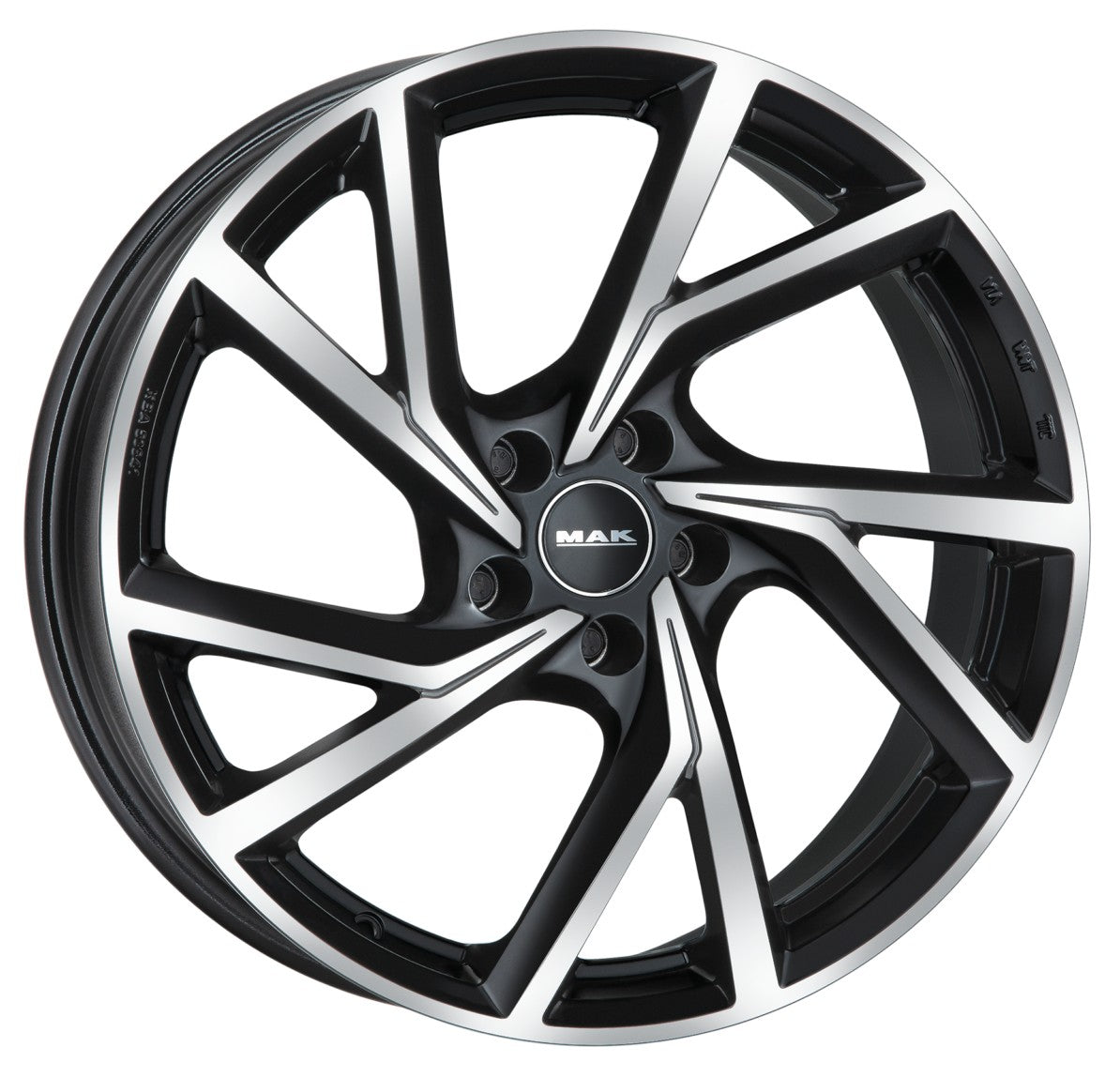 Mak Kassel black mirror Alufelge 8.5x20 Zoll ET32 LK 4x108 ML65.1