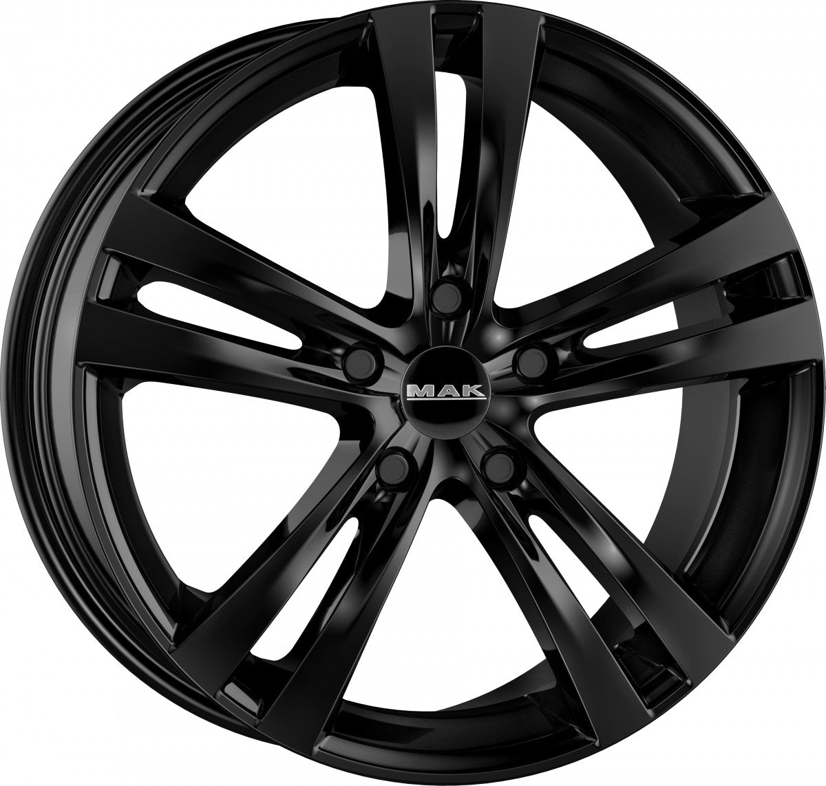 Mak Zenith gloss black 6x16 ET40 - LK4/100 ML54.1
