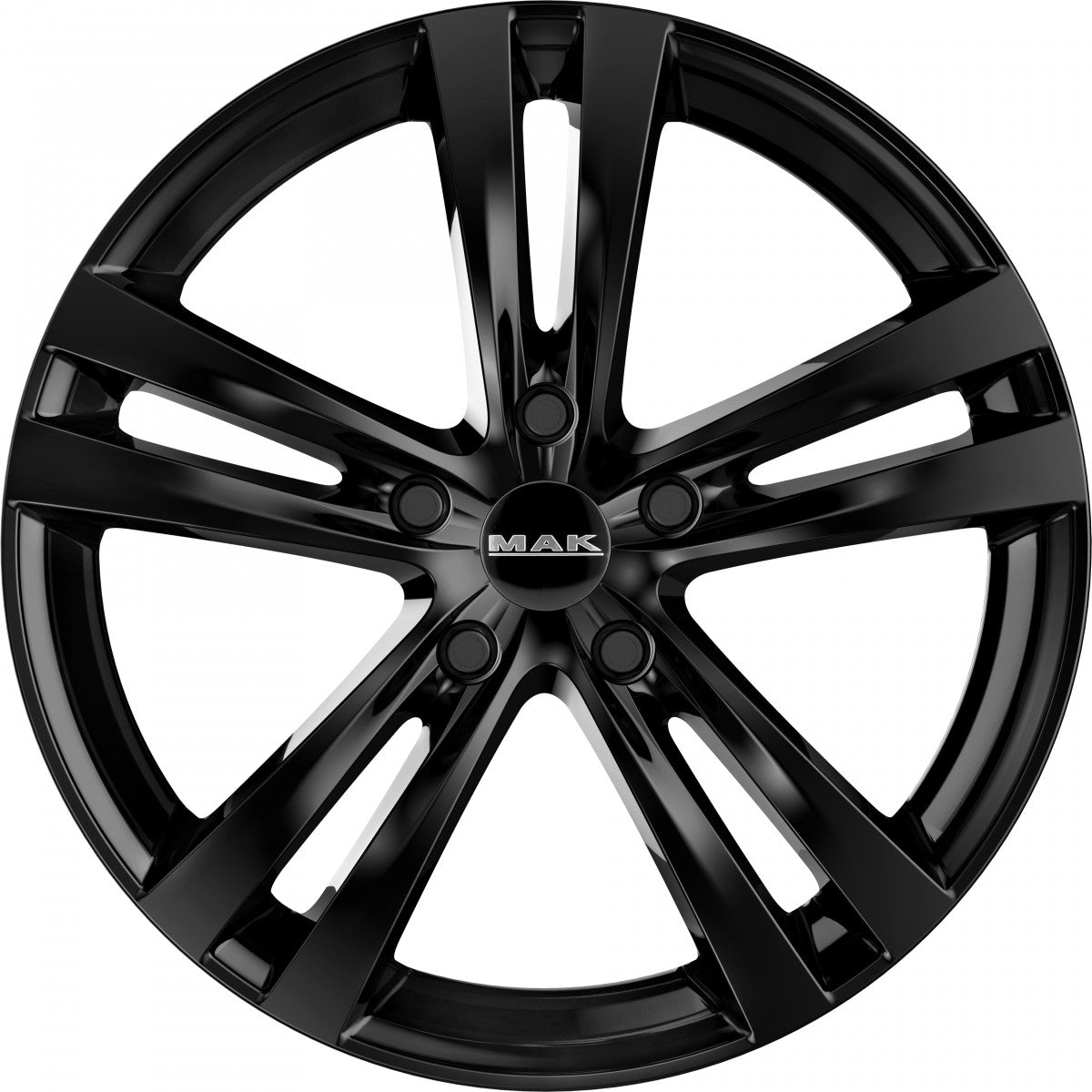 Mak Zenith gloss black 6x16 ET40 - LK4/100 ML54.1