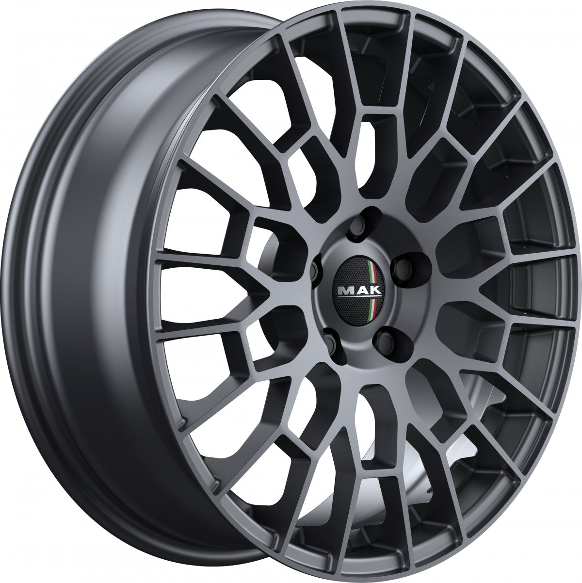 Mak APX gloss gun metallic 8x19 ET50 - LK5/112 ML76