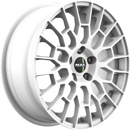 Mak APX gloss white 8x19 ET50 - LK5/112 ML76