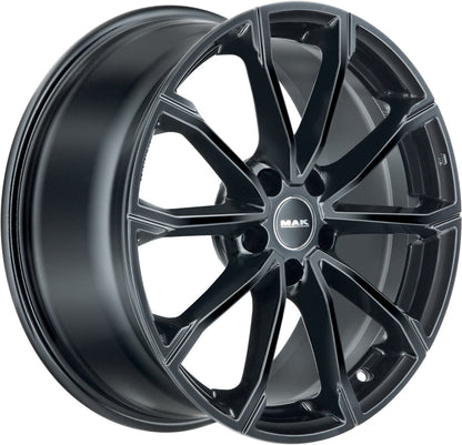 Mak DaVinci gloss black Alufelge 7x18 Zoll ET45 LK 5x114.3 ML60.1 – Bild 3