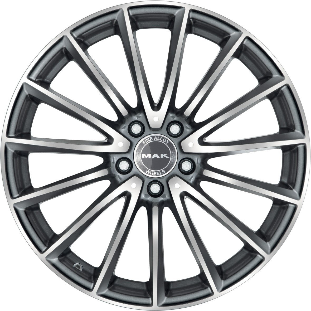 Mak Komet gun metallic mirror 9x19 ET60 - LK5/112 ML66.6