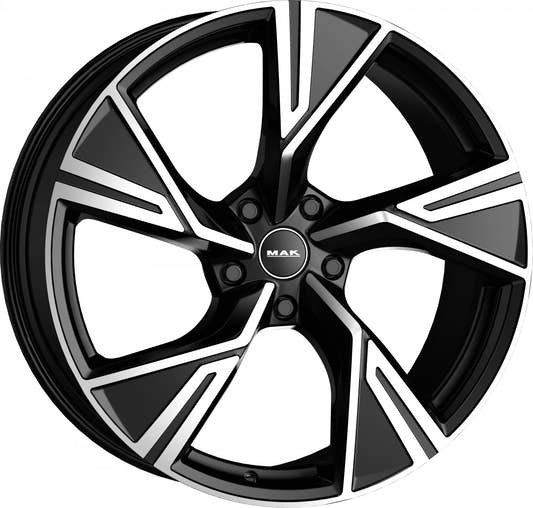 Mak Stark black mirror 8.5x20 ET34 - LK5/130 ML66.45