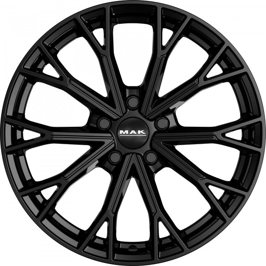 Mak Asphalt gloss black 7.5x18 ET38 - LK5/110 ML65.1