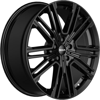Mak Kult gloss black 8x20 ET25 - LK5/112 ML66.6