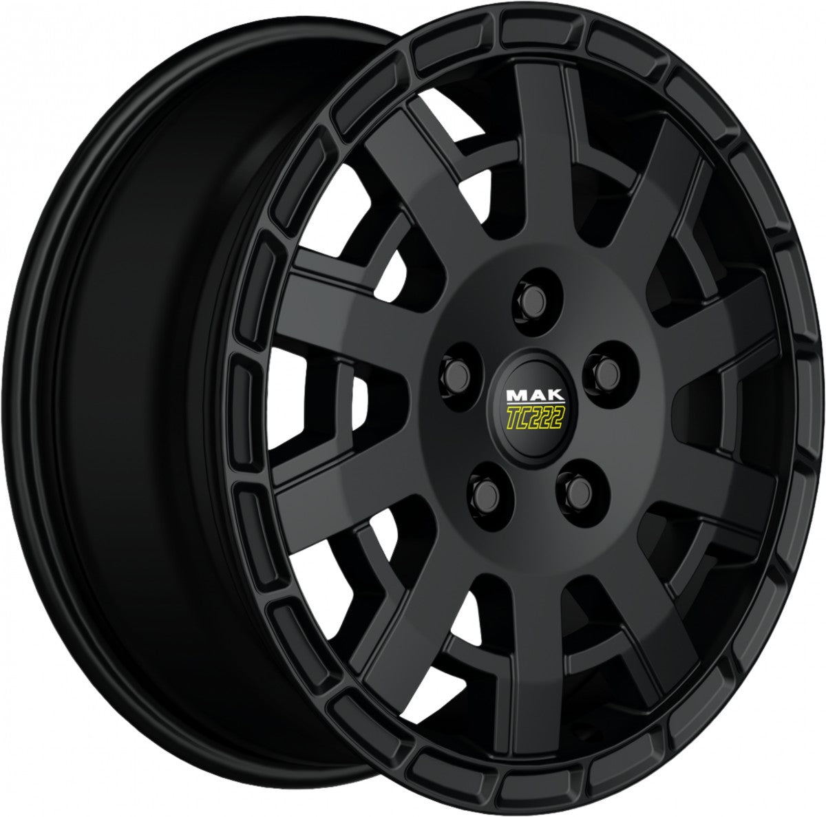 Mak Legend matt black Alufelge 7.5x18 Zoll ET42 LK 5x130 ML84.1 – Bild 2