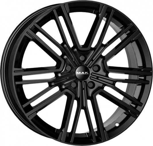 Mak Kult-D gloss black Alufelge 10x20 Zoll ET27 LK 5x132 ML66.6