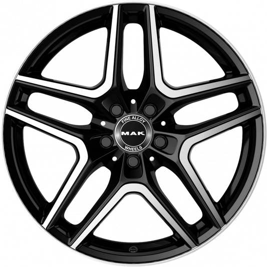 Mak Aurum black mirror Alufelge 8x19 Zoll ET32.5 LK 5x112 ML66.6 – Bild 2