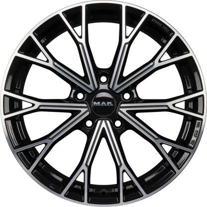 Mak Asphalt black mirror Alufelge 8.5x21 Zoll ET35 LK 5x112 ML76 – Bild 4