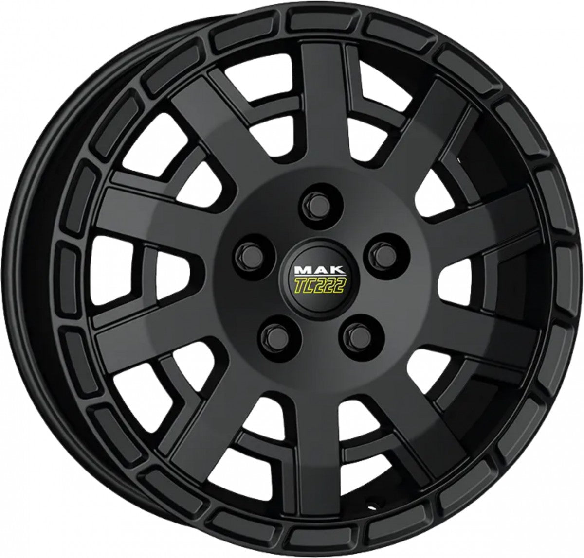 Mak Legend matt black Alufelge 7x17 Zoll ET45 LK 5x118 ML71.1