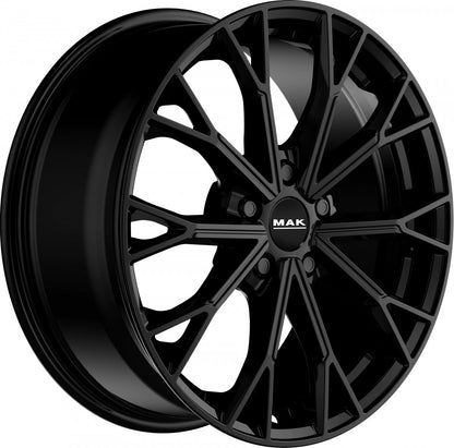 Mak Asphalt gloss black Alufelge 7x18 Zoll ET33 LK 5x108 ML65.1 – Bild 3