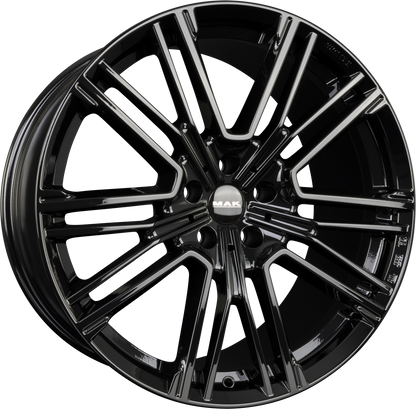 Mak Kult-D gloss black Alufelge 10.5x20 Zoll ET44 LK 5x112 ML66.6 – Bild 4