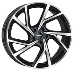 Mak Kassel black mirror Alufelge 7.5x18 Zoll ET42 LK 5x112 ML57.1