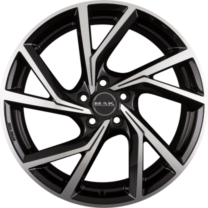 Mak Kassel black mirror Alufelge 8x18 Zoll ET47 LK 5x114.3 ML76 – Bild 3