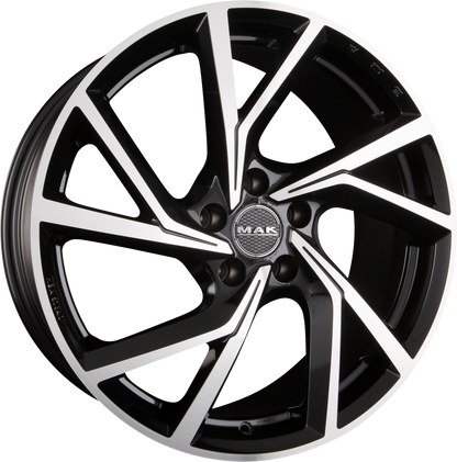 Mak Kassel black mirror Alufelge 8x18 Zoll ET47 LK 5x114.3 ML76 – Bild 4
