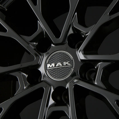 Mak Speciale gloss black Alufelge 9x22 Zoll ET42 LK 5x112 ML57.1 – Bild 6