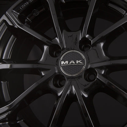 Mak DaVinci gloss black Alufelge 7x18 Zoll ET35 LK 4x108 ML65.1 – Bild 7