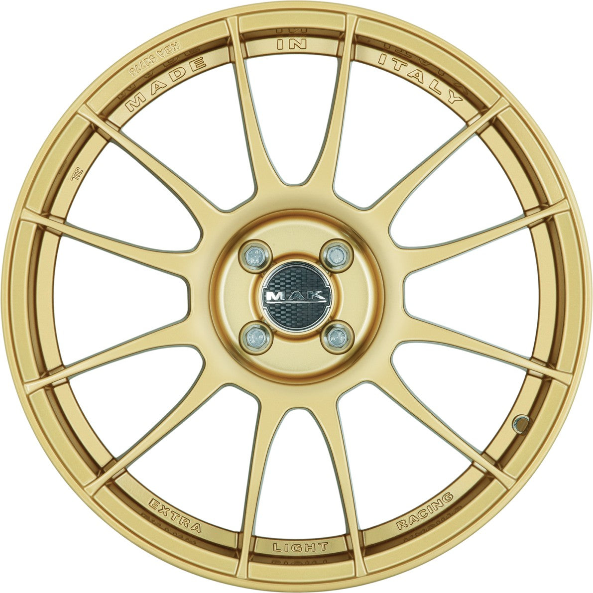 Mak XLR gold 7.5x18 ET33 - LK4/98 ML58.1