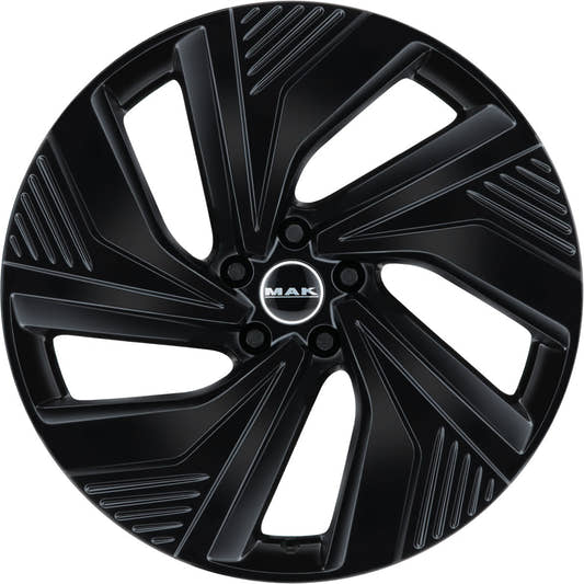 Mak Electra gloss black Alufelge 8x20 Zoll ET40 LK 5x112 ML76