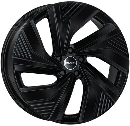 Mak Electra gloss black 8x19 ET35 - LK5/114.3 ML76