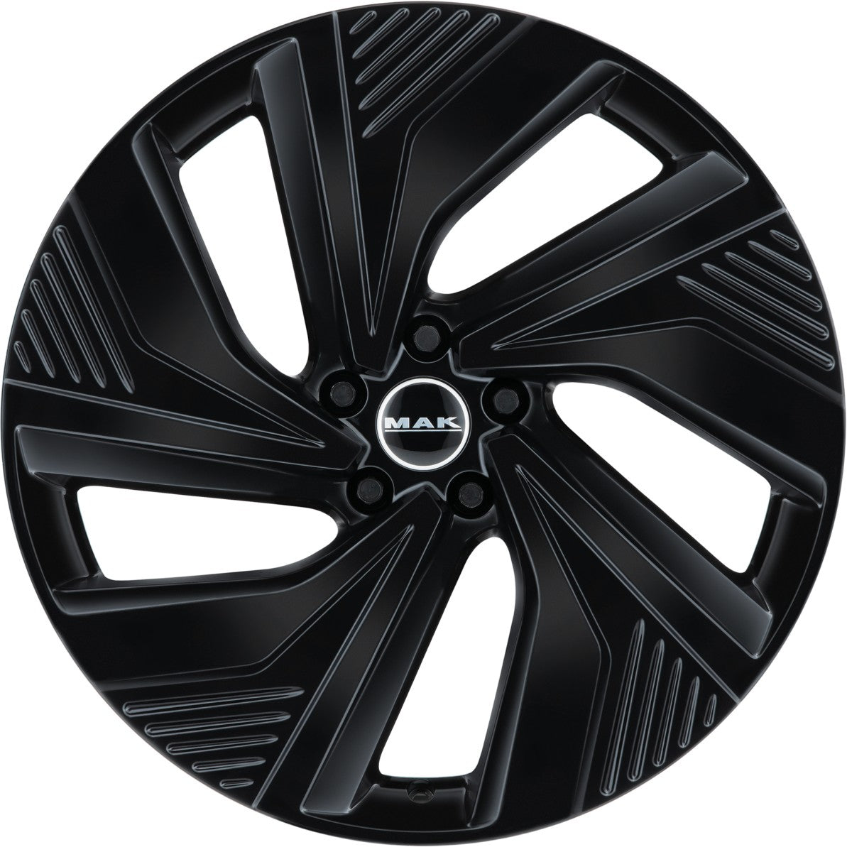 Mak Electra gloss black 8x19 ET45 - LK5/114.3 ML76