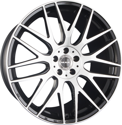 Mak Arrow Black Mirror Face Alufelge 8x18 Zoll ET40 LK 5x112 ML66.6 – Bild 5