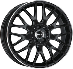 Mak Arrow gloss black mirror ring Alufelge 9x18 Zoll ET42 LK 5x112 ML66.6