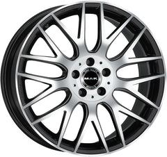 Mak Arrow black mirror Alufelge 10x21 Zoll ET22 LK 5x112 ML66.6