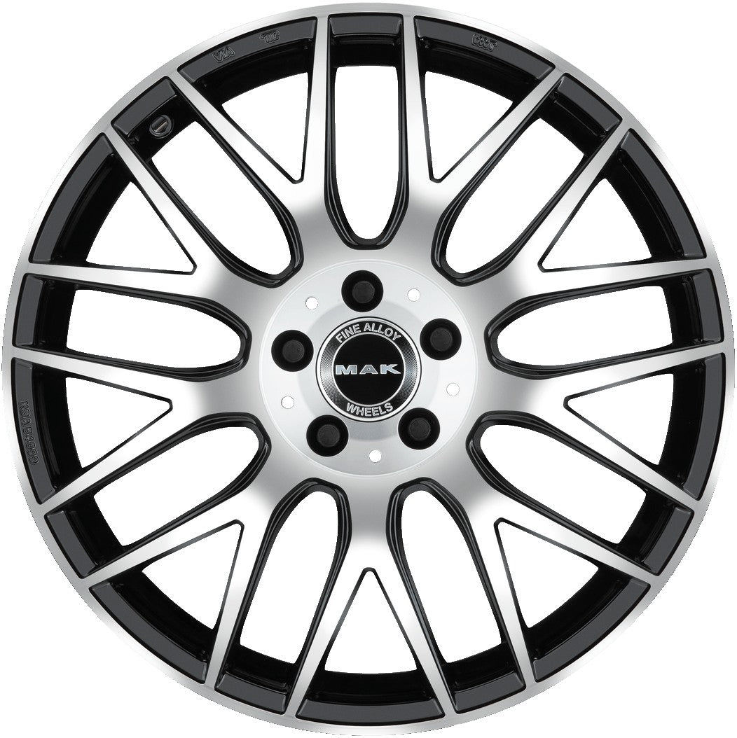 Mak Arrow black mirror 8.5x21 ET51 - LK5/112 ML66.6