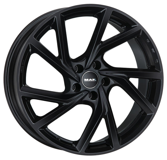 Mak Kassel gloss black 8x20 ET45 - LK5/112 ML57.1