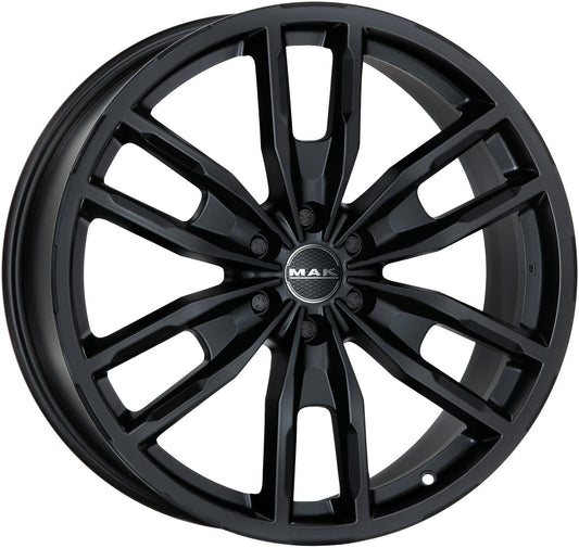 Mak Peak matt black 9x20 ET20 - LK6/139.7 ML106.1