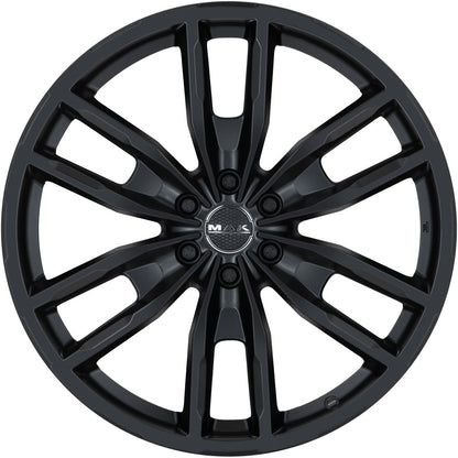 Mak Peak matt black 9x20 ET20 - LK6/139.7 ML106.1