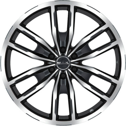 Mak Peak black mirror 7.5x17 ET55 - LK6/130 ML84.1