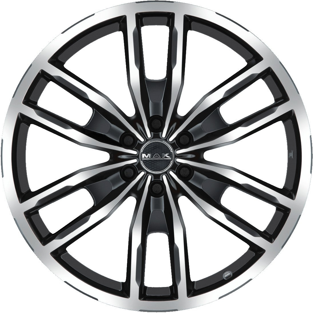 Mak Peak black mirror 7.5x17 ET55 - LK6/130 ML84.1
