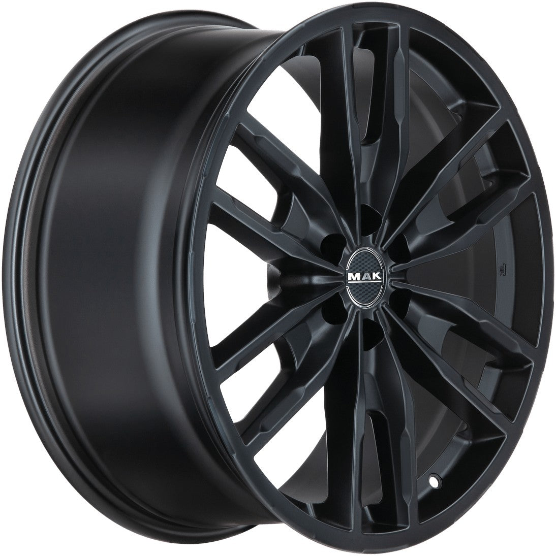 Mak Peak matt black 7.5x17 ET38 - LK6/139.7 ML67.1