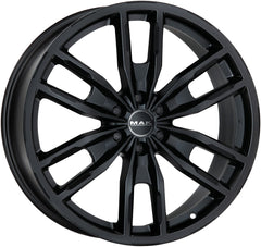 Mak Peak matt black Alufelge 7.5x17 Zoll ET45 LK 6x114.3 ML66.1
