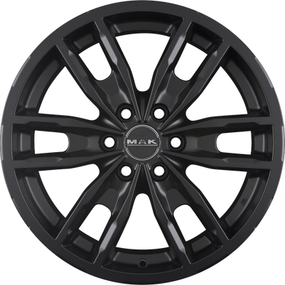 Mak Peak matt black Alufelge 8.5x18 Zoll ET44 LK 6x135 ML87.1 – Bild 4
