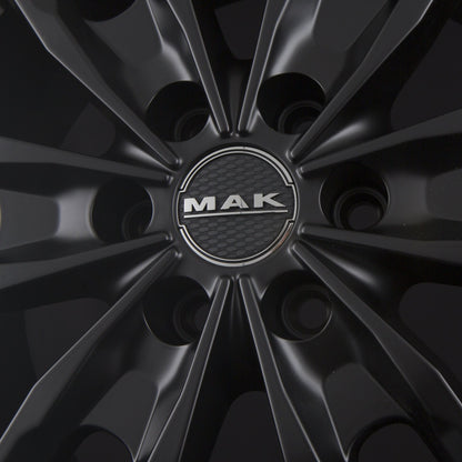 Mak Peak matt black Alufelge 8.5x18 Zoll ET44 LK 6x135 ML87.1 – Bild 7