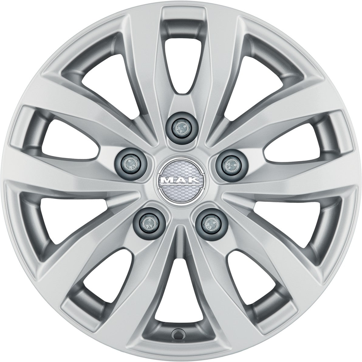 Mak Load 5 silver 6.5x16 ET45 - LK5/114.3 ML66.1