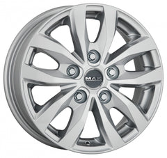 Mak Load 5 silver Alufelge 6.5x16 Zoll ET50 LK 5x130 ML89.1
