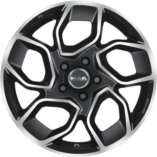 Mak Express black mirror 6.5x16 ET65 - LK5/118 ML71.1