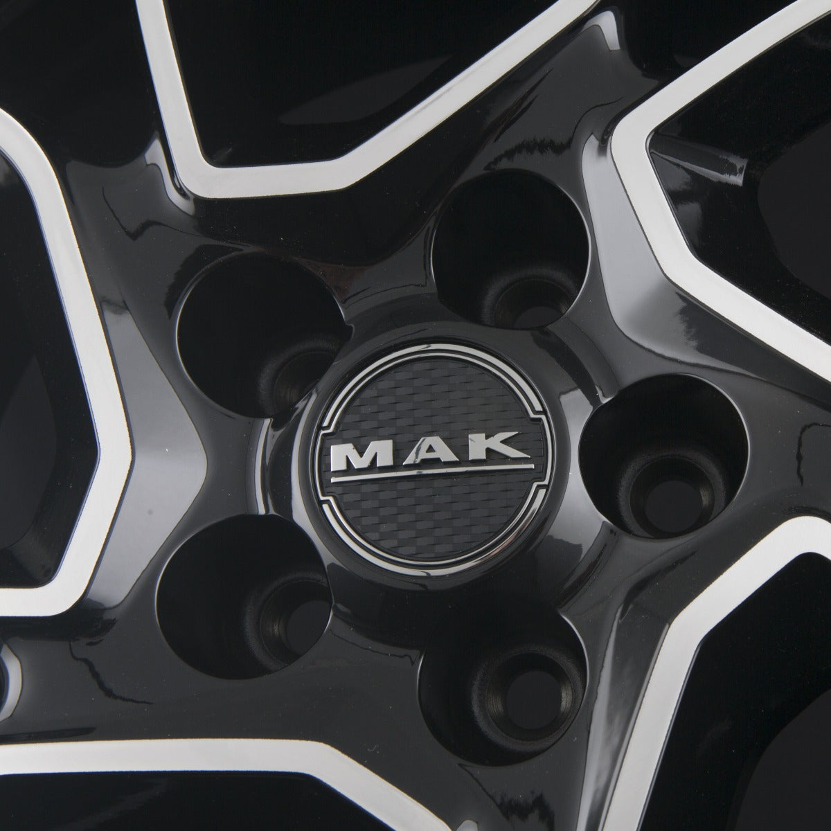 Mak Express black mirror Alufelge 7x17 Zoll ET46 LK 5x108 ML65.1 – Bild 7