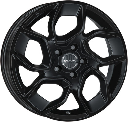 Mak Express gloss black 7x17 ET45 - LK5/118 ML71.1