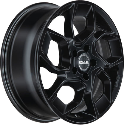 Mak Express gloss black 7x17 ET45 - LK5/118 ML71.1