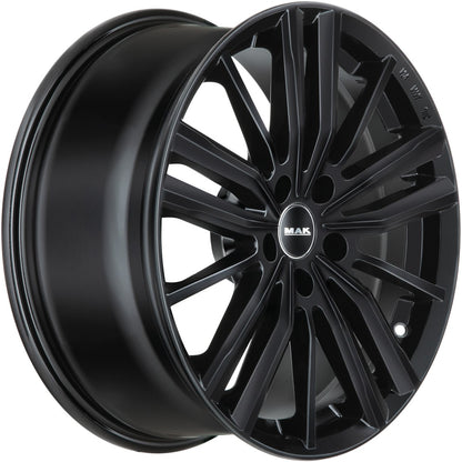 Mak Vier gloss black 8x18 ET50 - LK5/112 ML57.1